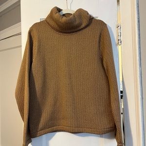 J.Crew cozy long sleeve funnel neck pullover